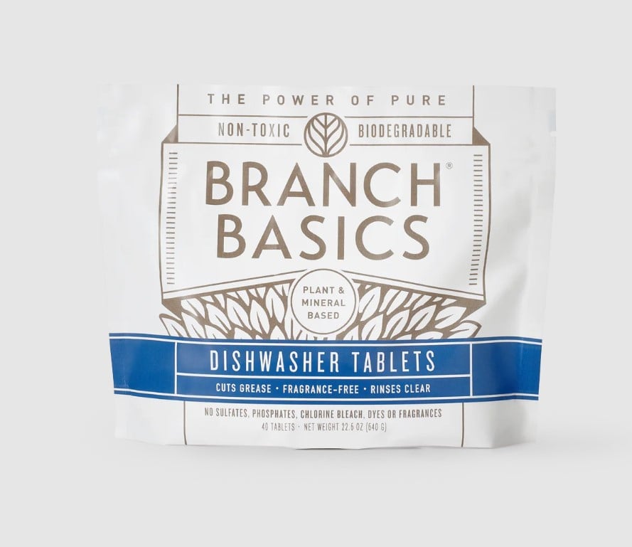 branch basics eco friendly dishwasher tablets