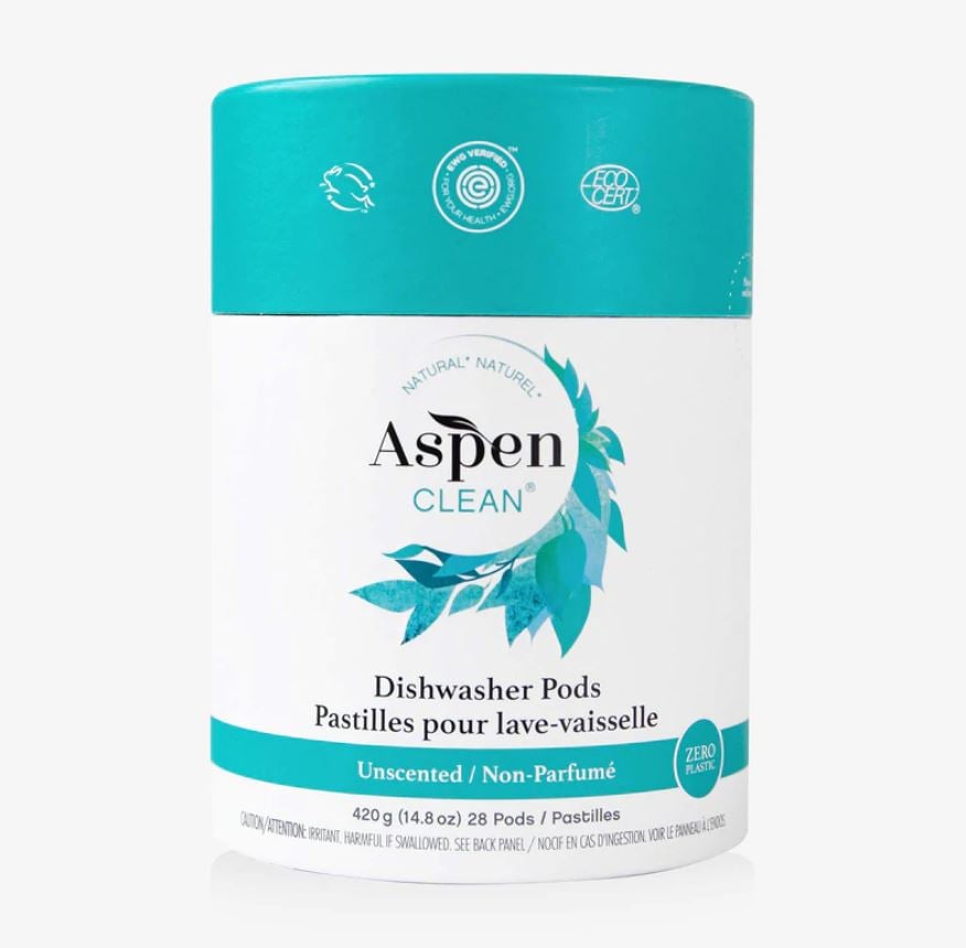 Aspen Clean dishwasher pods