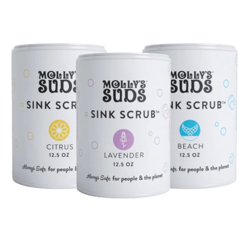 molly's suds sink scrub