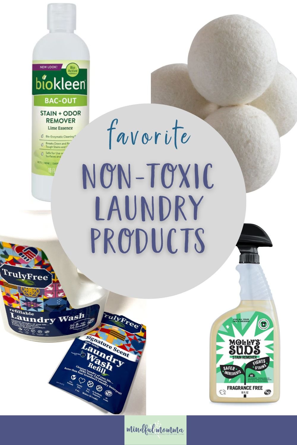 Discover my ride-or-die non toxic laundry products that have helped me pull off load after load of clean laundry for my dirty, stinky family! 🤣 🧺🌎 via @MindfulMomma